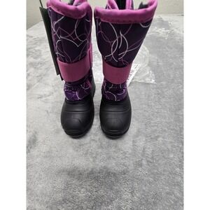 NWT Kamik Snowbug 4 Pac Boots‎  Size 8T Insulated Eggplant